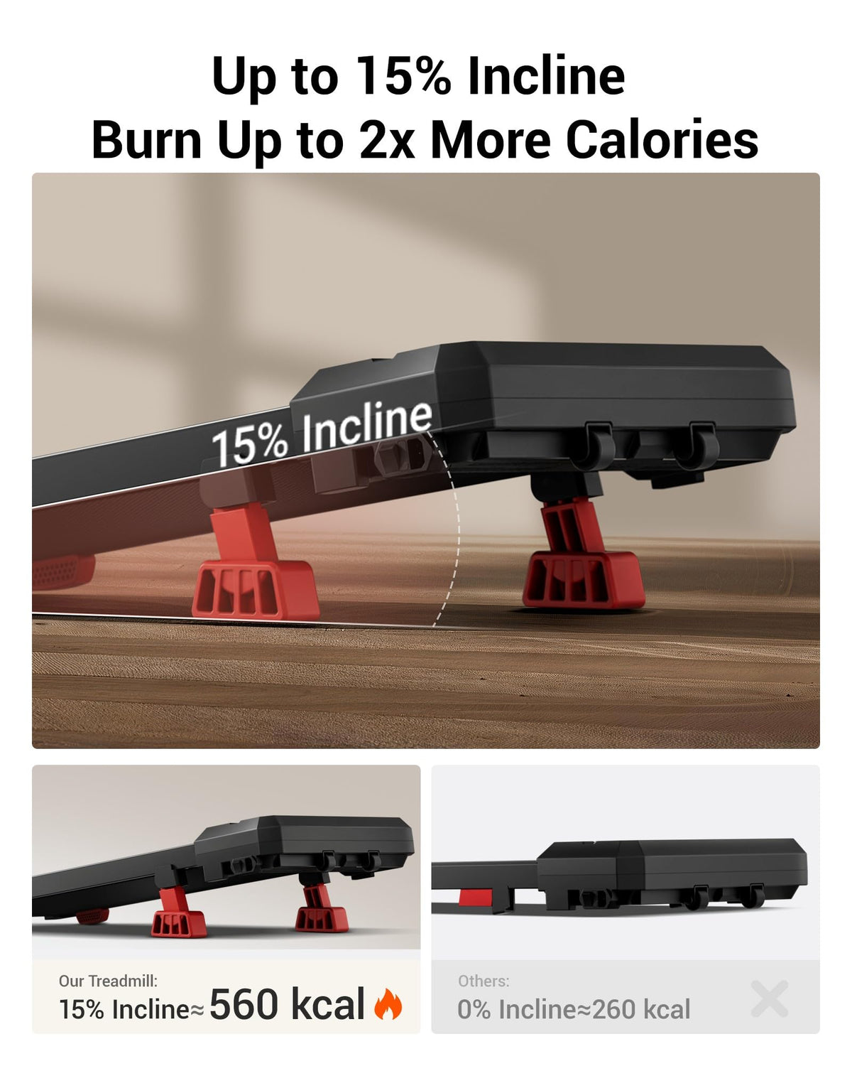15% Incline Treadmill P210