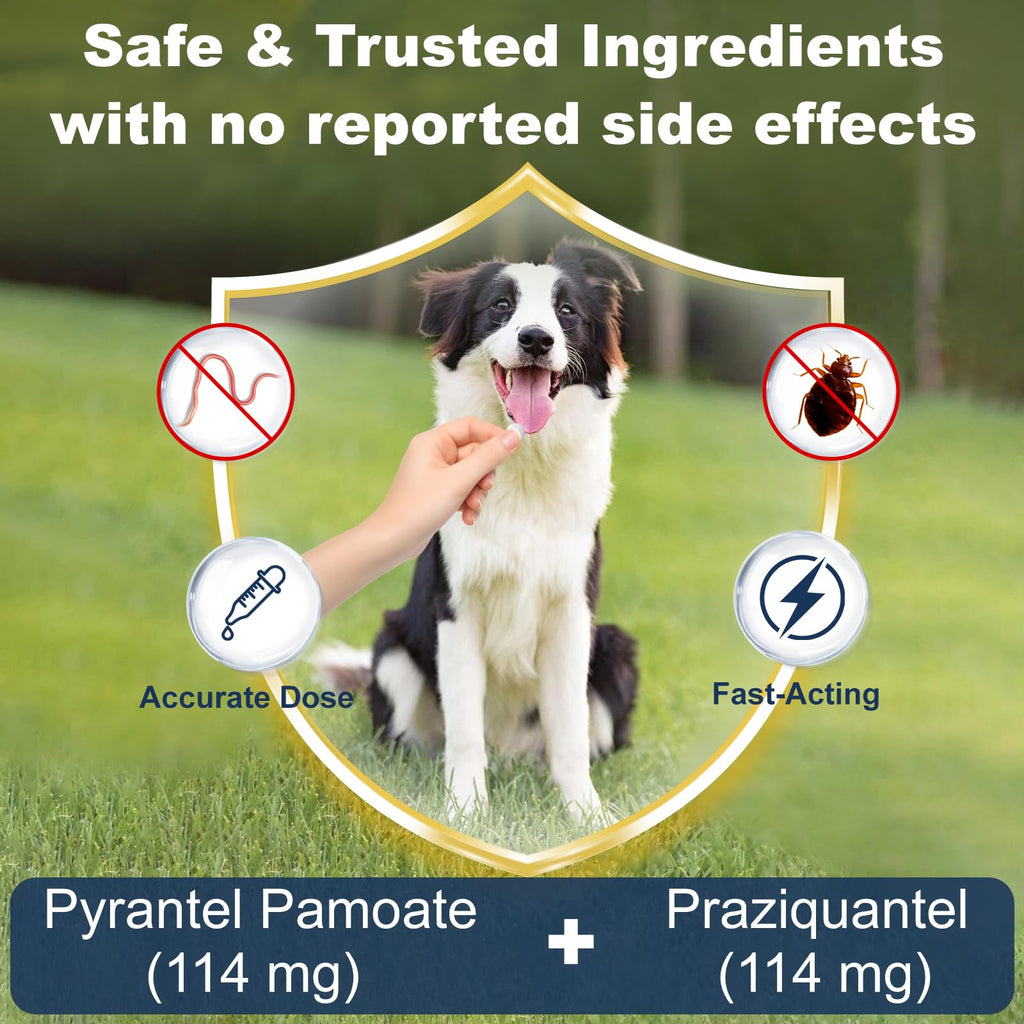 7-Way Dewormer for Dogs, 30 Tablets W168143