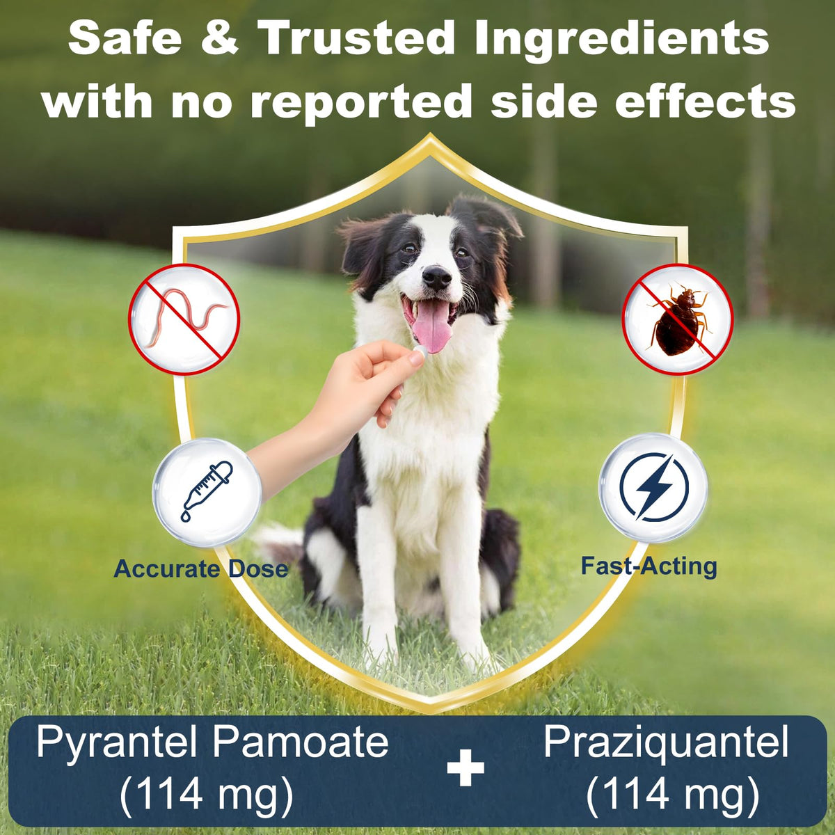 7-Way Dewormer for Dogs, 30 Tablets W168143
