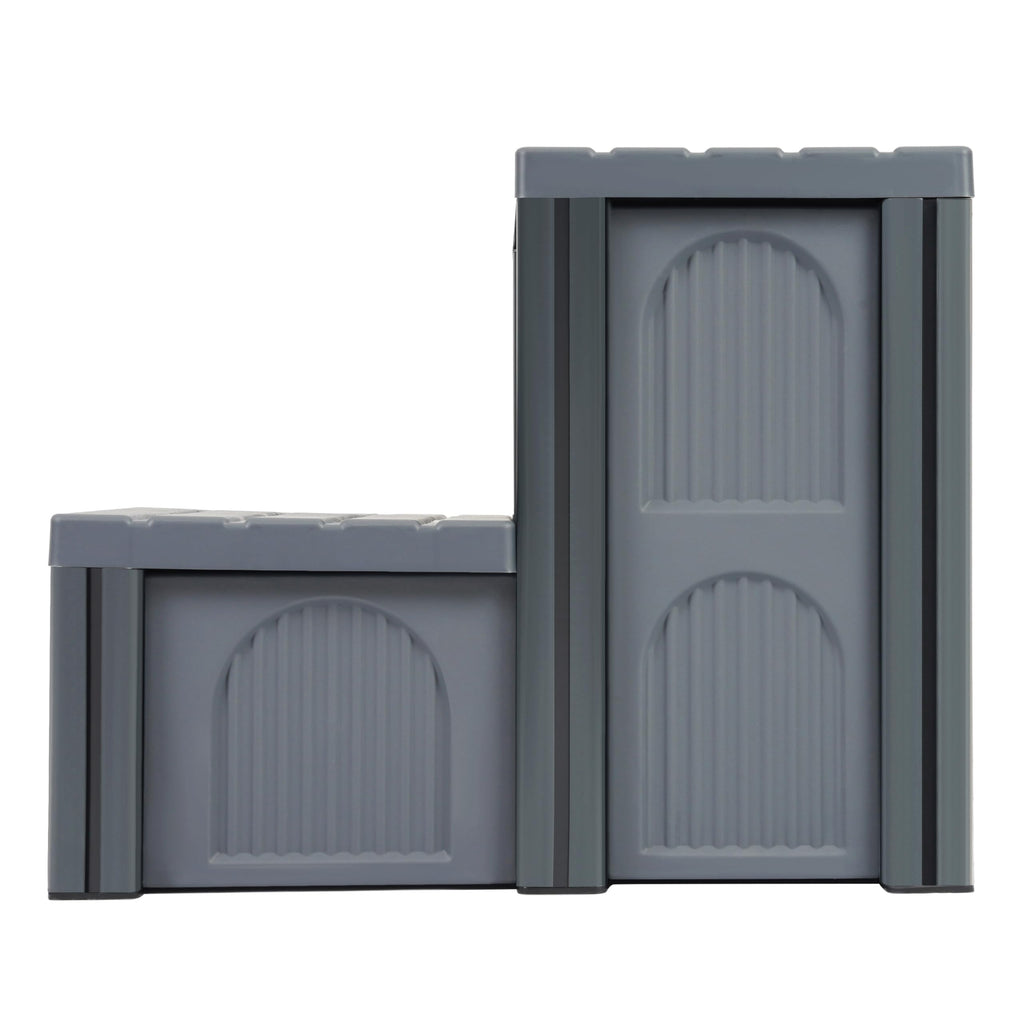 27" 2-Step Hot Tub Steps with Storage A60855