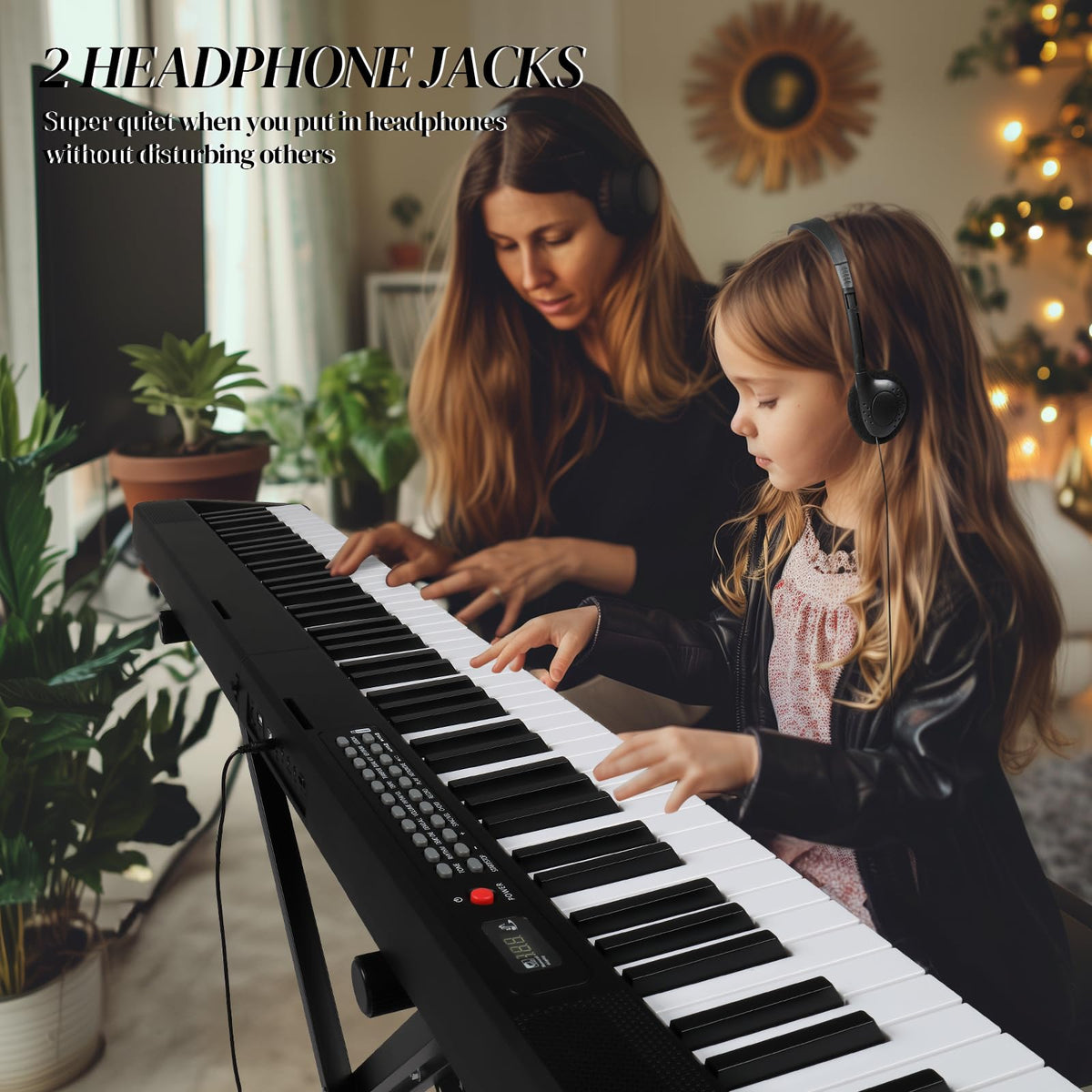 88 Key Foldable Electronic Keyboard Piano with Stand P11879