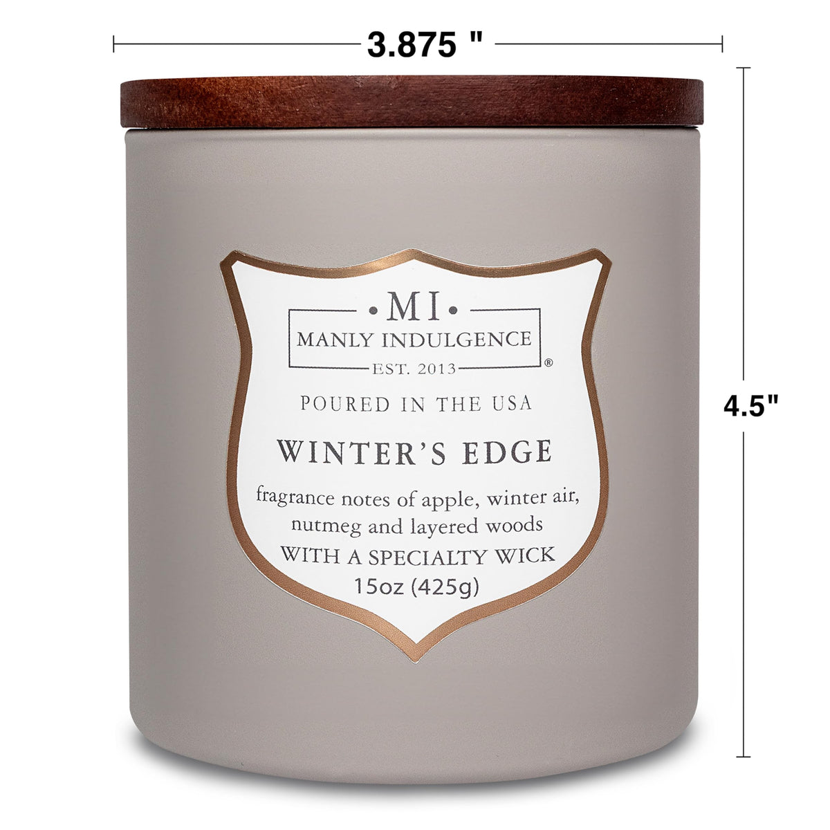 15 oz Wooden Wick Soy Blend Scented Candle O5003
