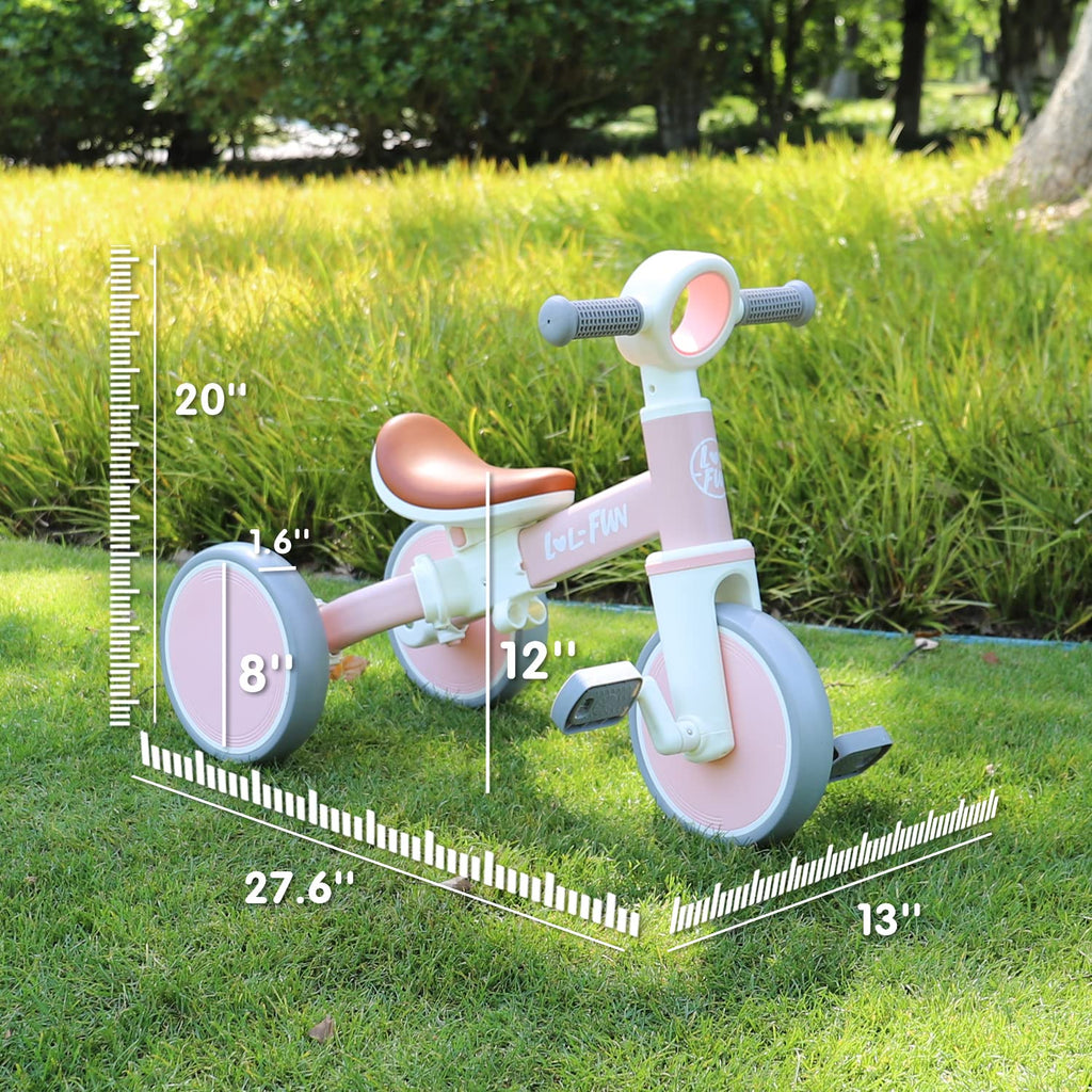 Toddler Balance Bike 4 in 1 Tricycle O636614
