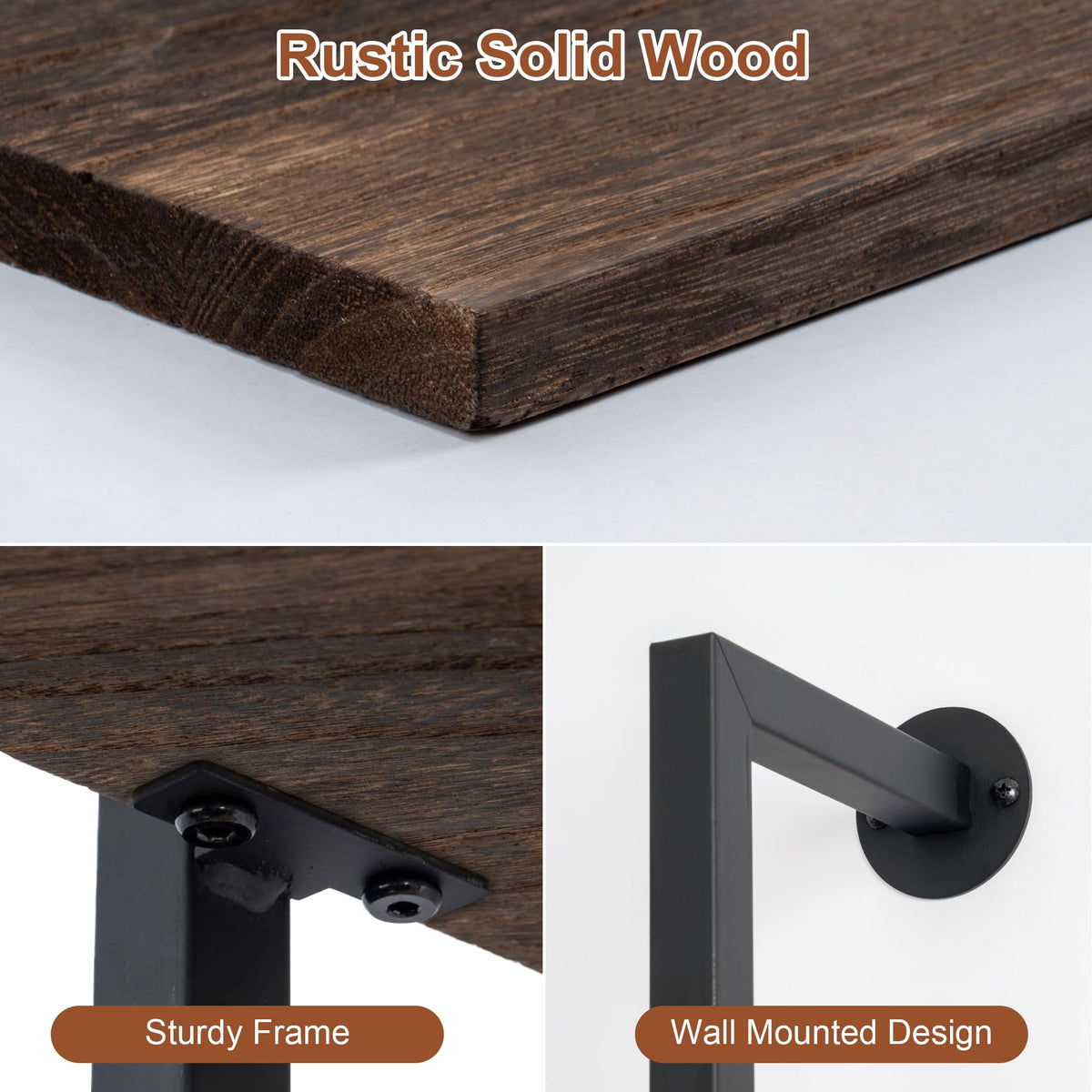 5-Tier Solid Wood Ladder Bookshelf M18784