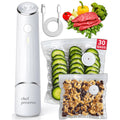 Compact Vacuum Sealer with 30 Reusable Vacuum Bags P728357