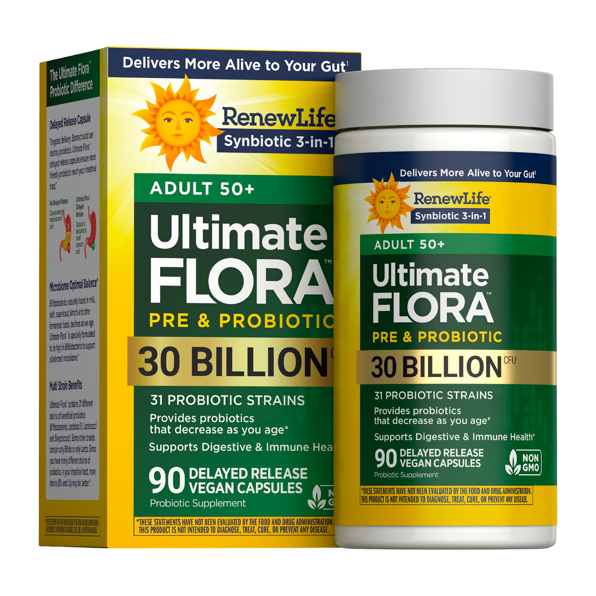 50+ Probiotic 30 Billion CFU 31 Strains O530