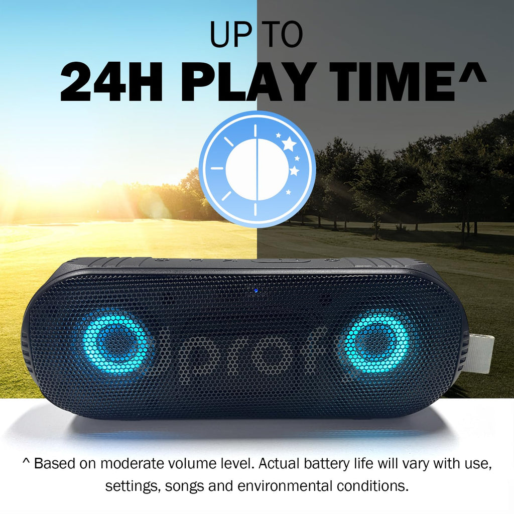Magnetic Bluetooth Golf Speaker with Light Z38916