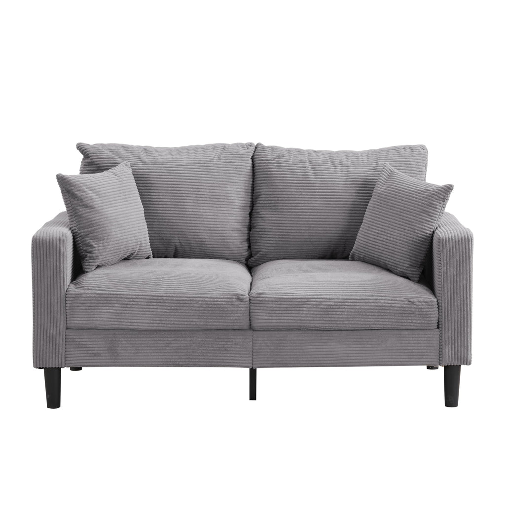 Light Gray Upholstered Sofa Z1877
