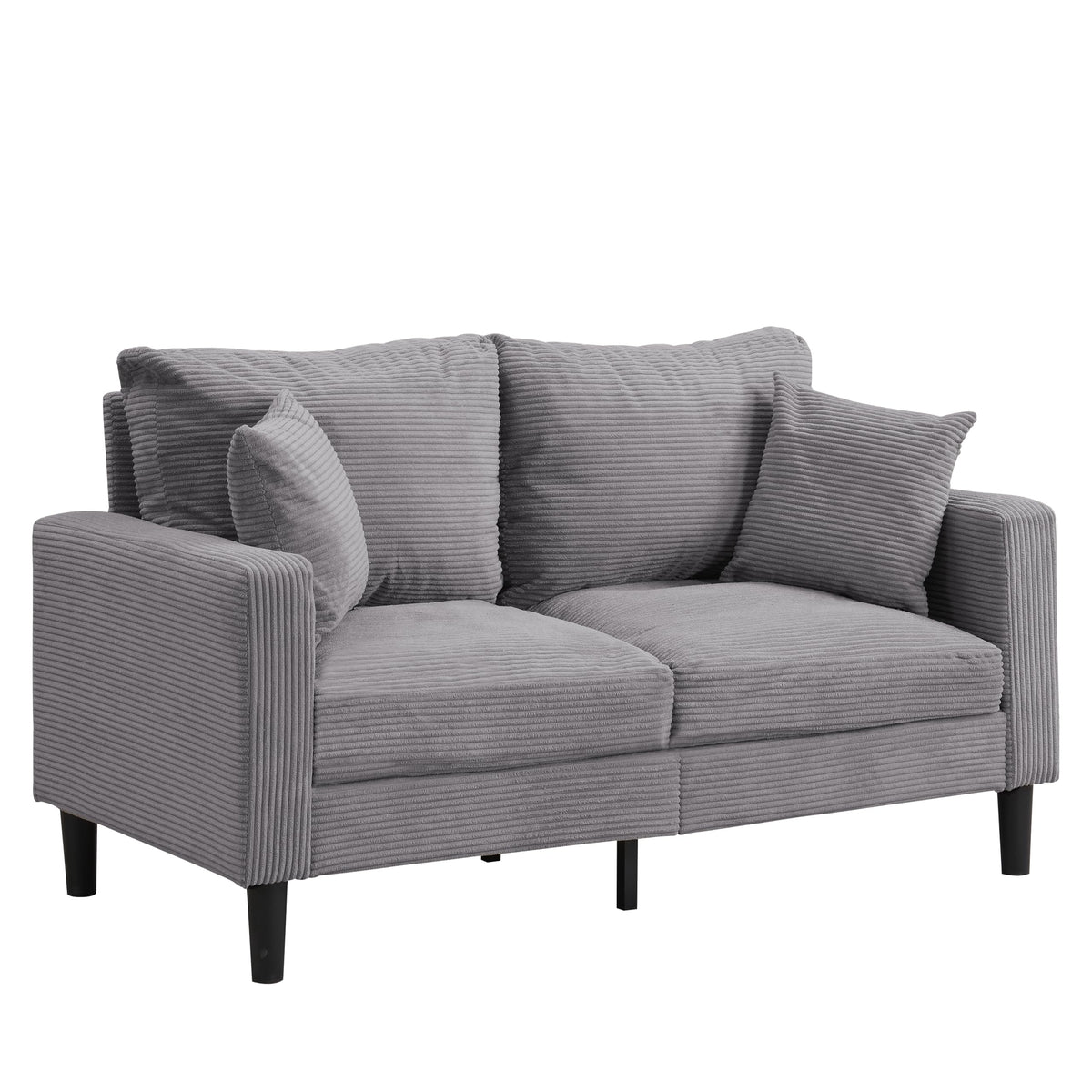 Light Gray Upholstered Sofa Z1877