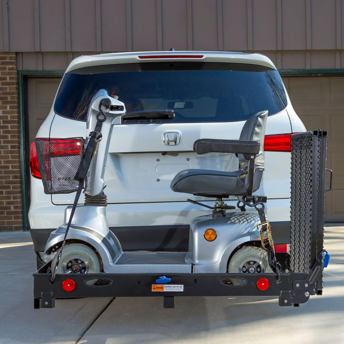 500 lb Wheelchair Scooter Carrier with Ramp L6992