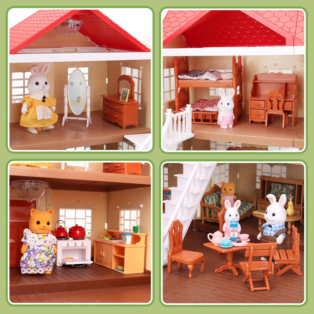 Cozy Cabin Doll House Playset A10475
