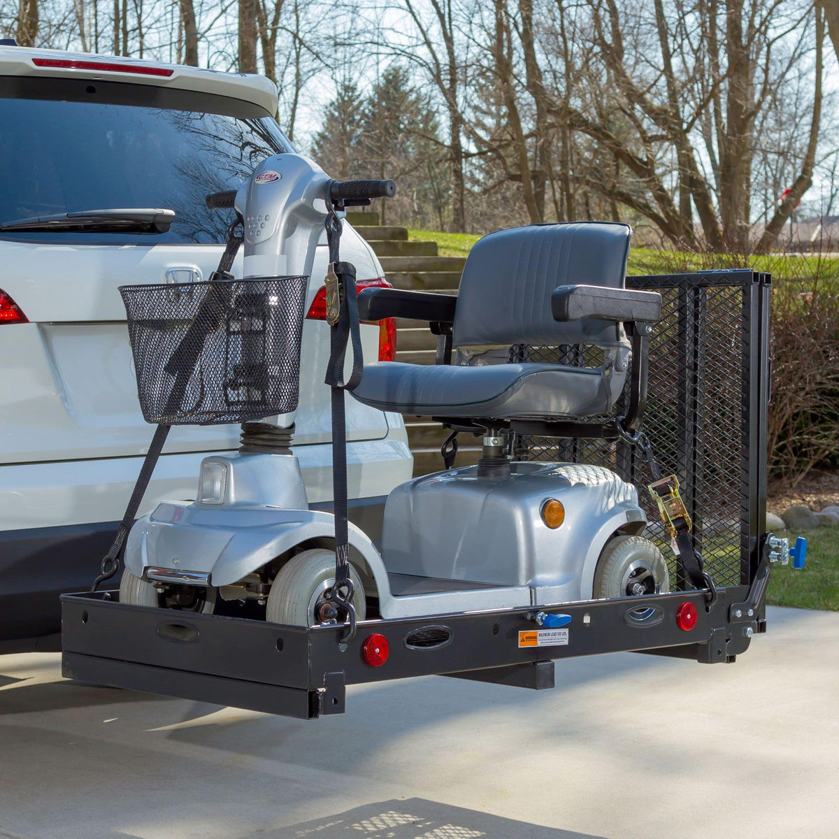 500 lb Wheelchair Scooter Carrier with Ramp L6992
