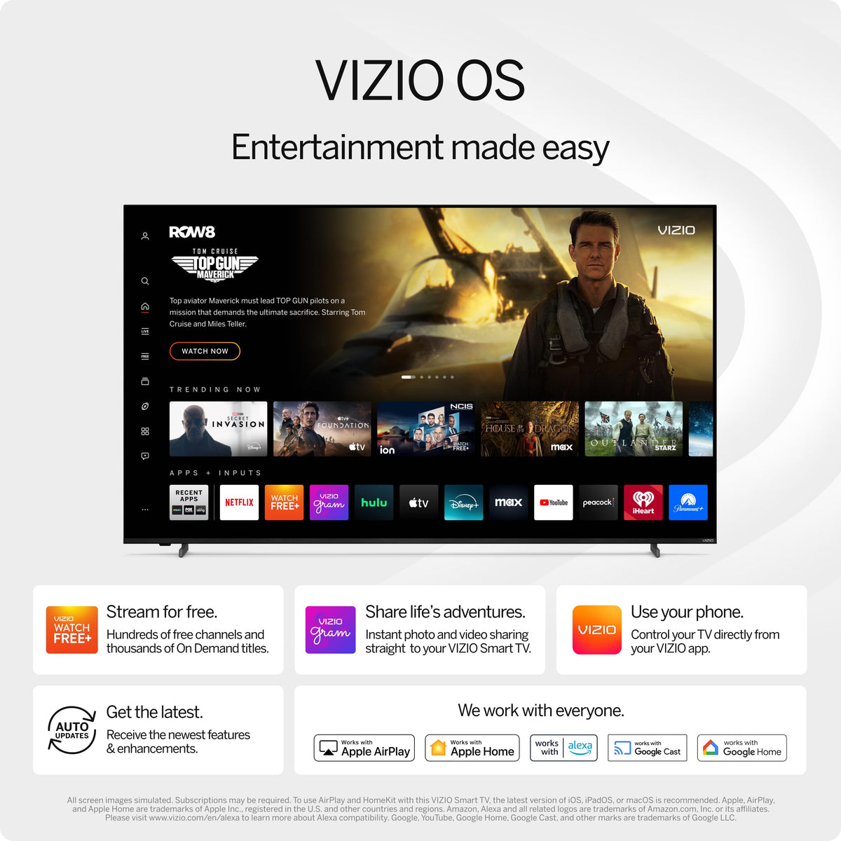 32-inch HD Smart TV 720p LED V276144