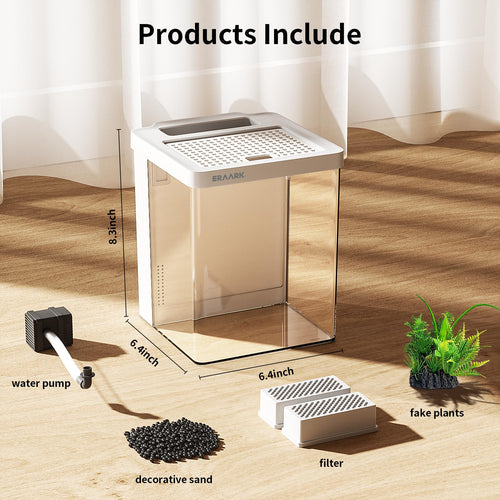 1.5 Gallon Aquarium Kit with Filter and LED Light O605270