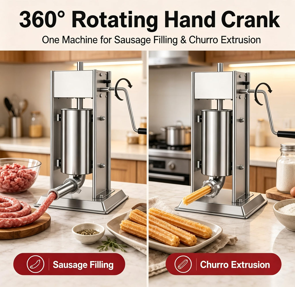 3-in-1 Manual Sausage Stuffer 15LB P92246
