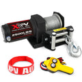 2500lbs 12V Waterproof Electric Winch with Steel Cable E275136