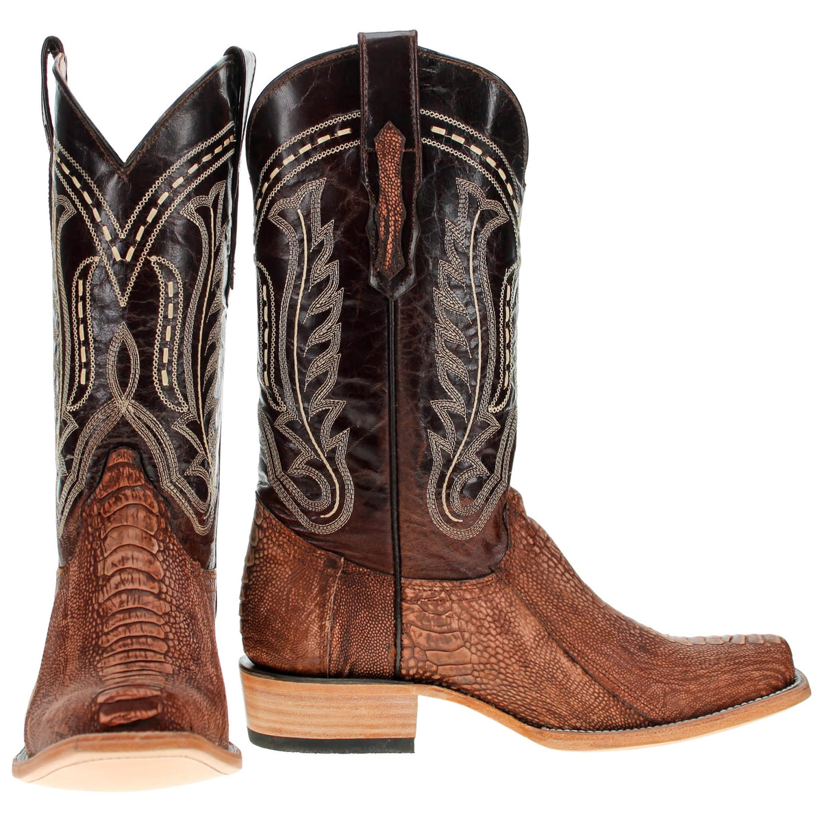 Leather Western Cowboy Boots V80469