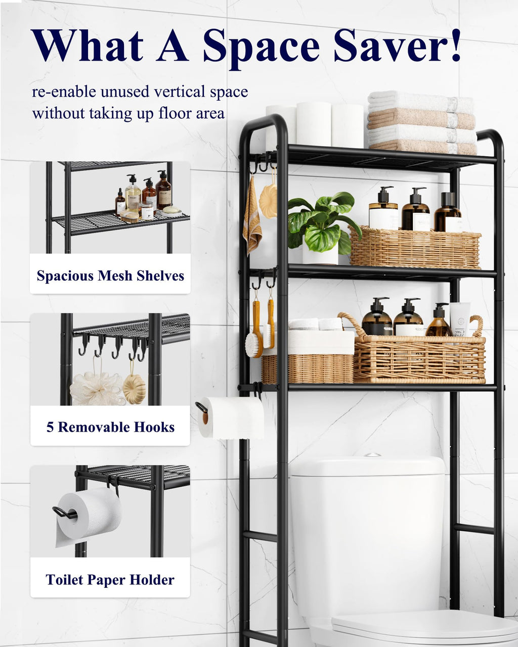 Over Toilet Storage Rack X3609