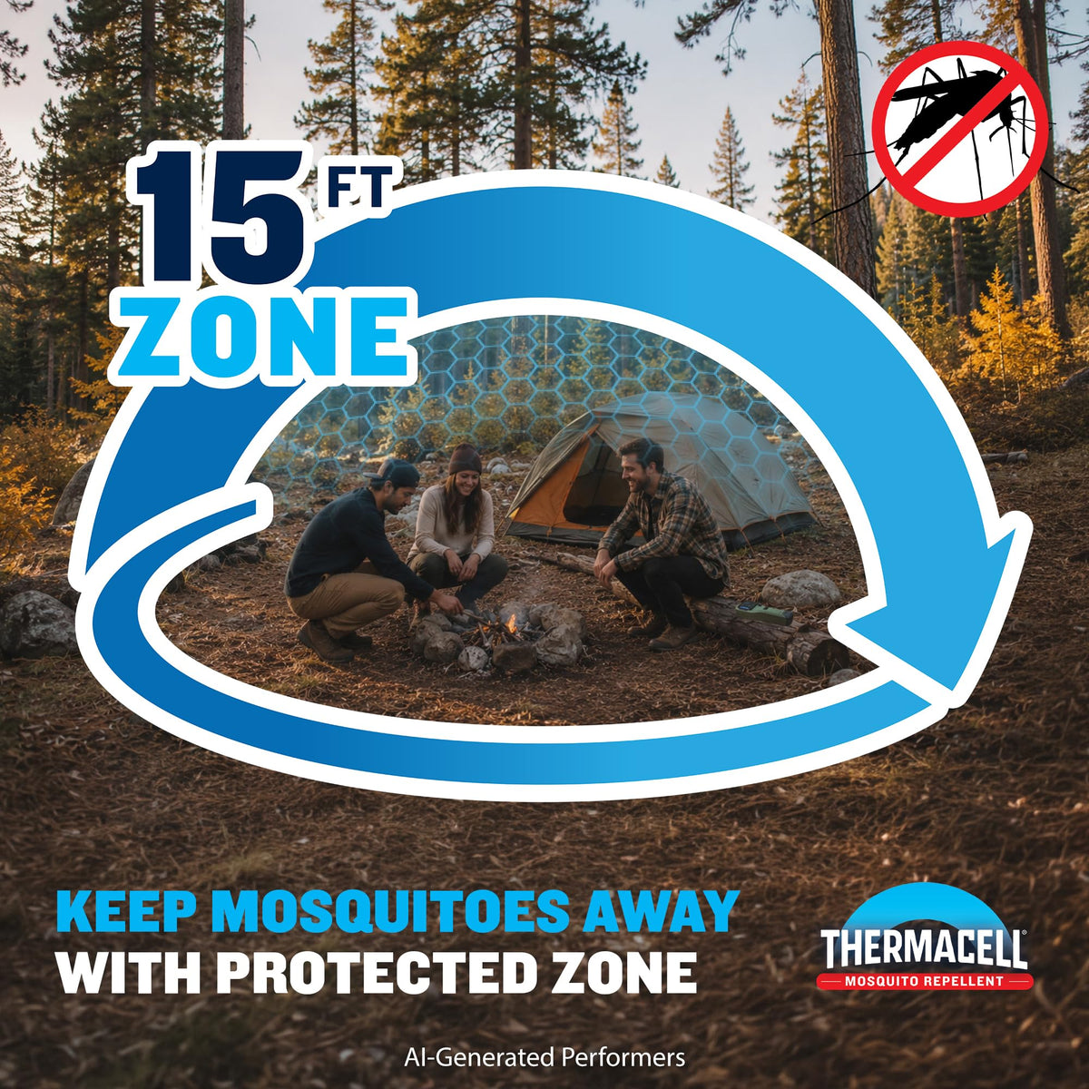 Fuel Powered Mosquito Repeller J542