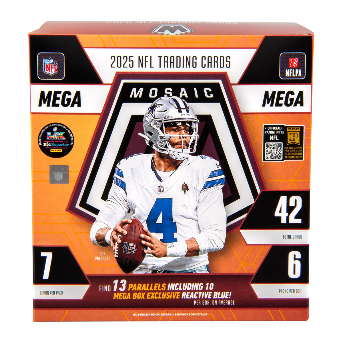 Football Trading Cards Mega Box H336