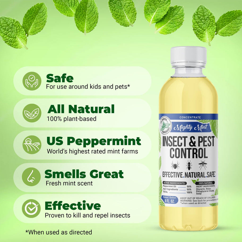 Peppermint Oil Insect Repellent Concentrate, 8 oz J207196