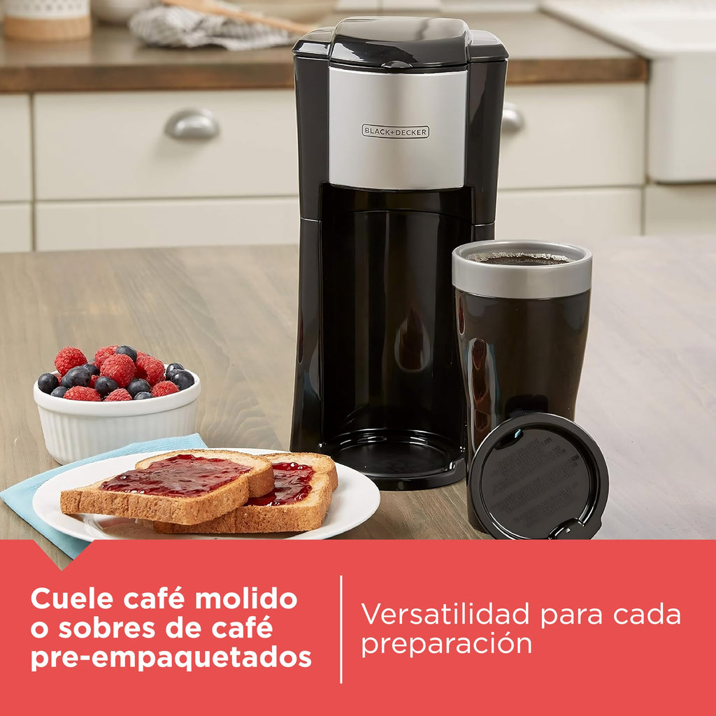 Black Single Serve Coffeemaker B332