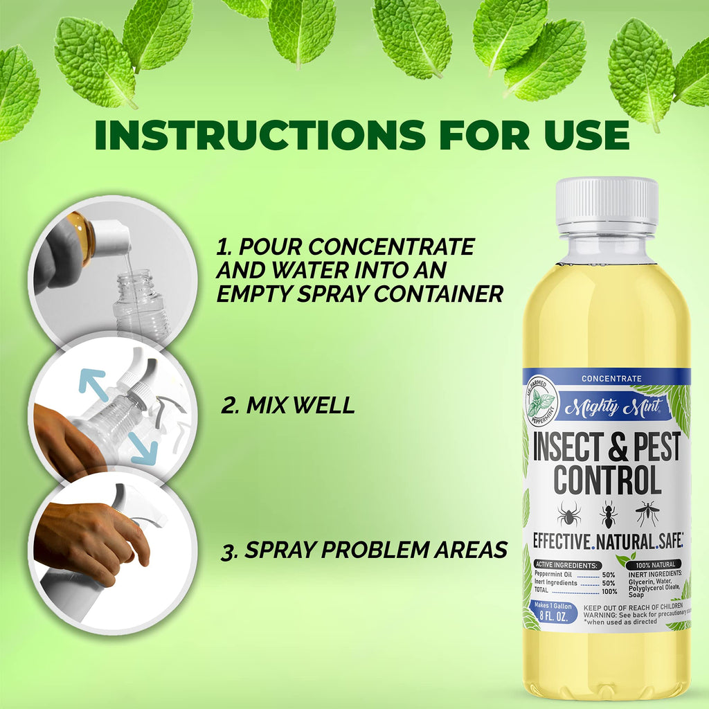 Peppermint Oil Insect Repellent Concentrate, 8 oz J207196