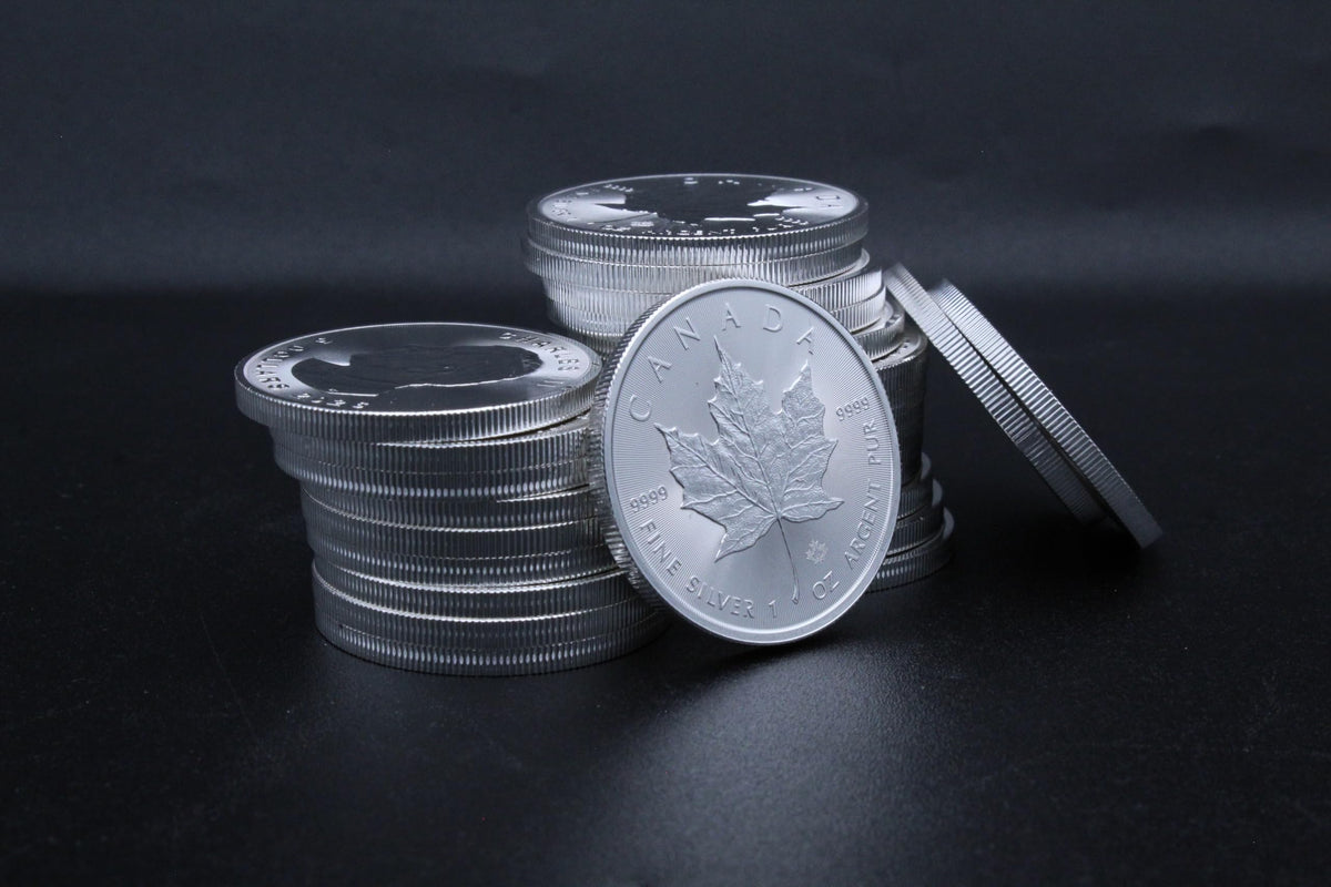1 oz Canadian Maple Leaf Silver Coins X26097