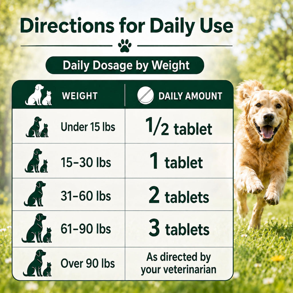 Dog Joint Supplement 60 Chewable Tablets T706