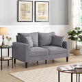 Light Gray Upholstered Sofa Z1877