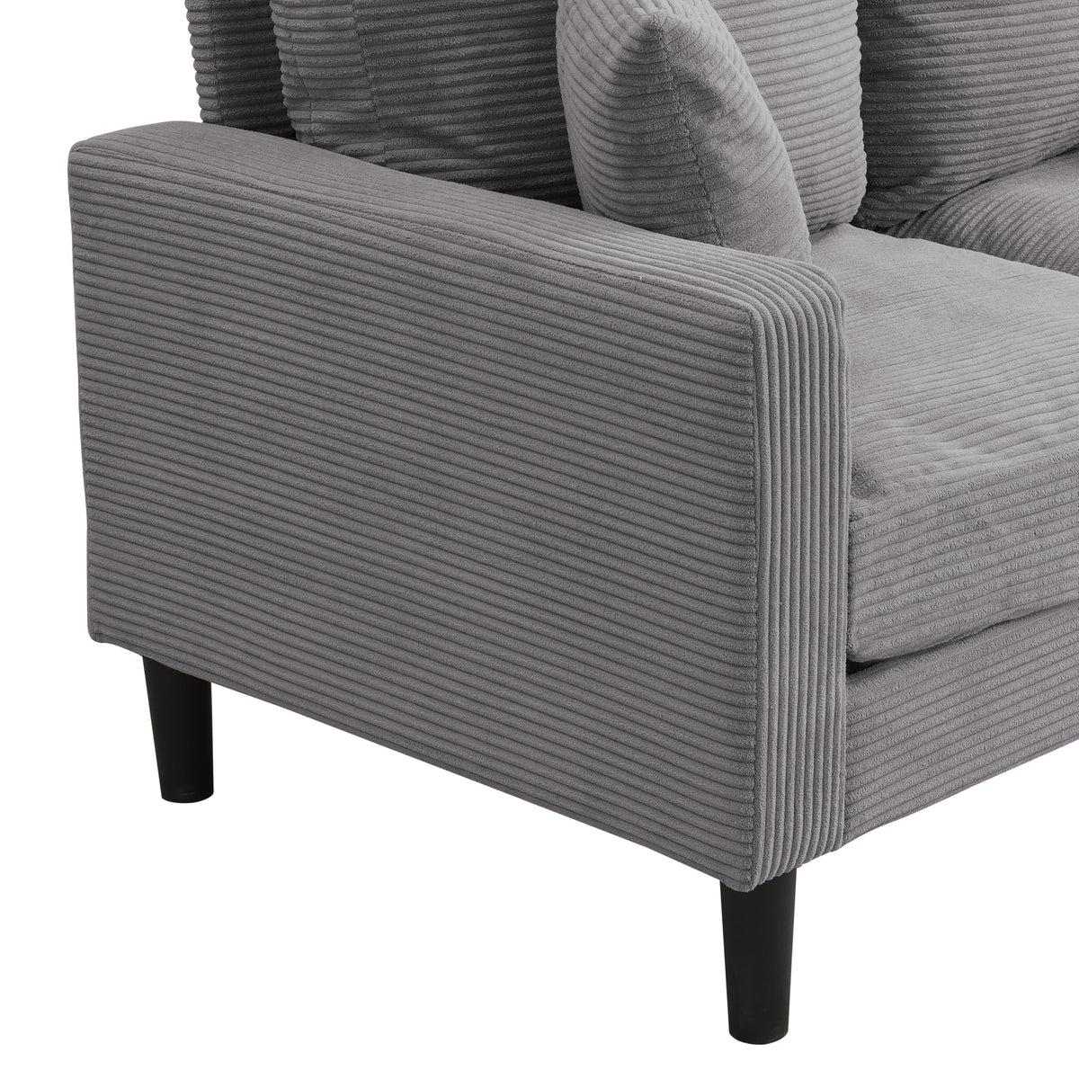 Light Gray Upholstered Sofa Z1877